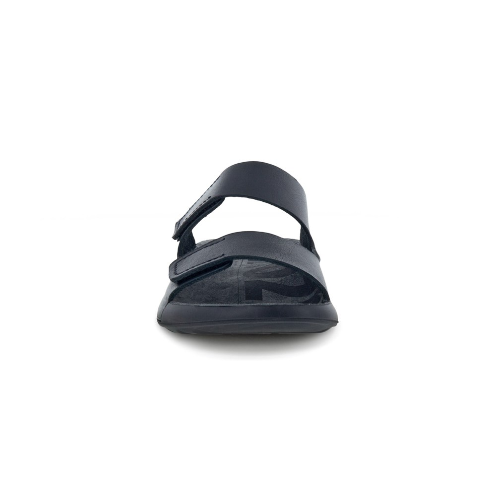 ECCO Womens Sandals Black - 2Nd Cozmo Flat - TRZ-192803